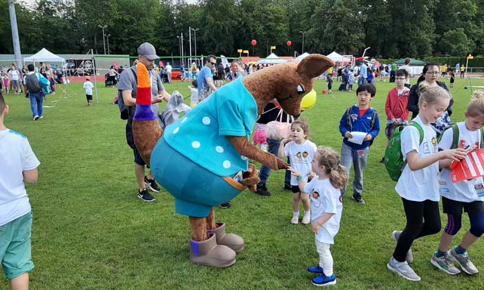 Karla Känguru beim Kölner KinderSportFest 2019