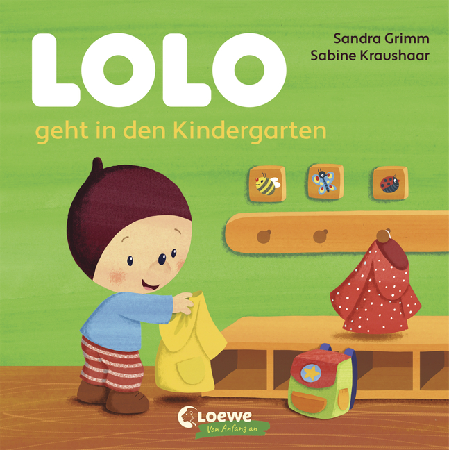Buchcover: Lolo geht in den Kindergarten © Loewe Verlag