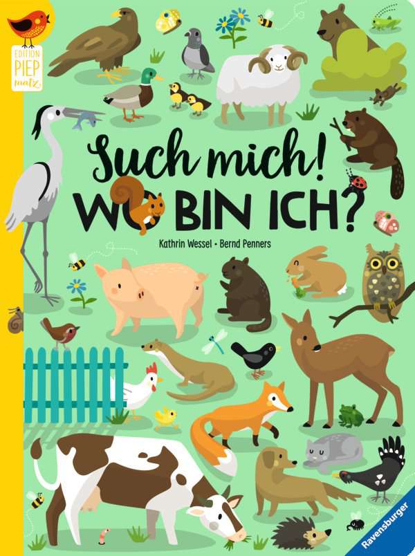 Buchcover: Such mich! Wo bin ich? © Ravensburger Verlag