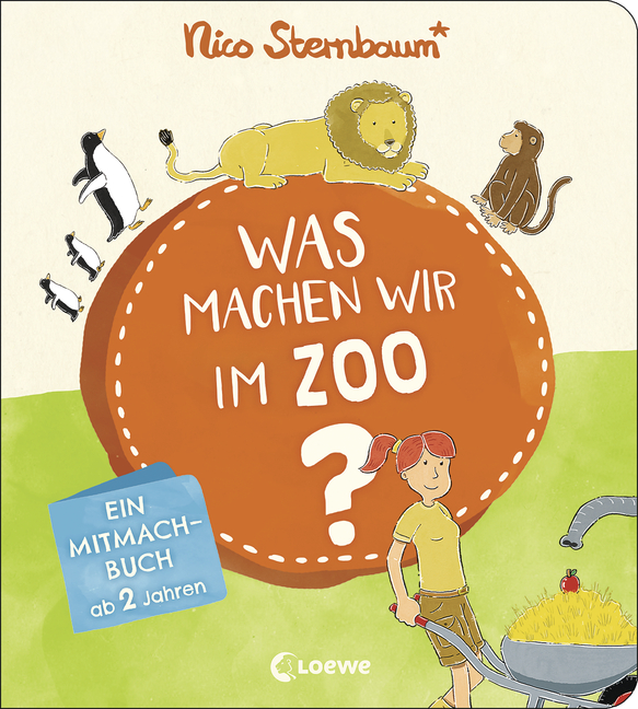 Buchcover: Was machen wir im Zoo? © Loewe Verlag
