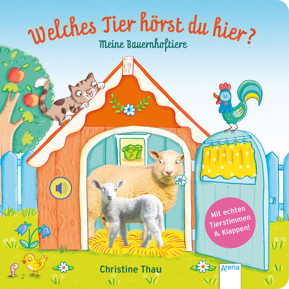 Buchcover: Welches Tier hörst du hier? © Arena Verlag